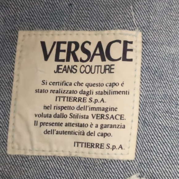 VERSACE Jeans Couture Vintage RARE - Picture 5 of 8